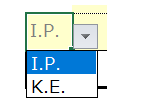 Excel ���ʌv�Z �N���\�C�h�Ȑ� IP or KE �I��