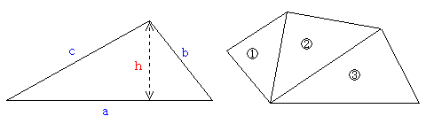 �w�����̖ʐόv�Z