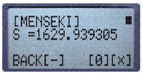 �O�p�`�̉�@ �v�Z���ʉ��