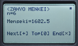 ���W�ʐόv�Z�F�I����