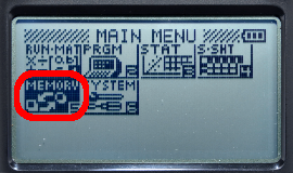 MEMORY���[�h