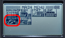 MEMORY���[�h