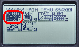 RUN�EMAT���[�h